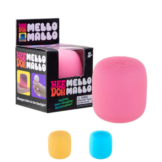NeeDoh Mello Mallo Marshmallow Groovy Squishy Fidget Toy