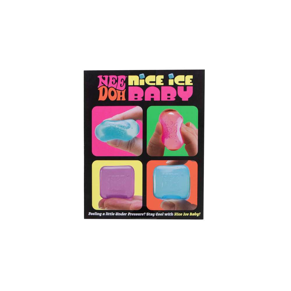 NeeDoh Nice Ice Baby Groovy Squishy Fidget Toy 4 Pack