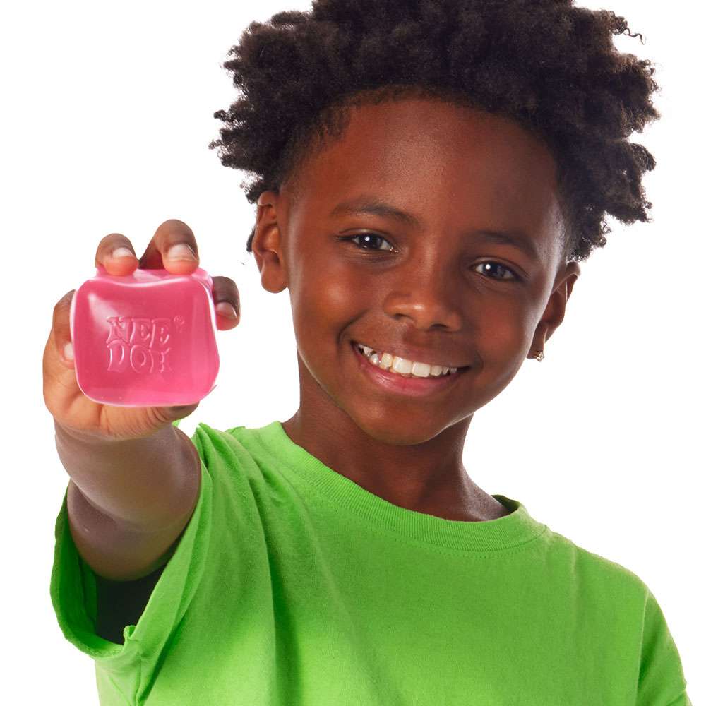 NeeDoh Nice Cube Super Solid Squish Fidget Toy