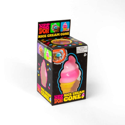 NeeDoh Nice Cream Cone Creamy Smooth Squish Satisfying Sensory Fidget Toy