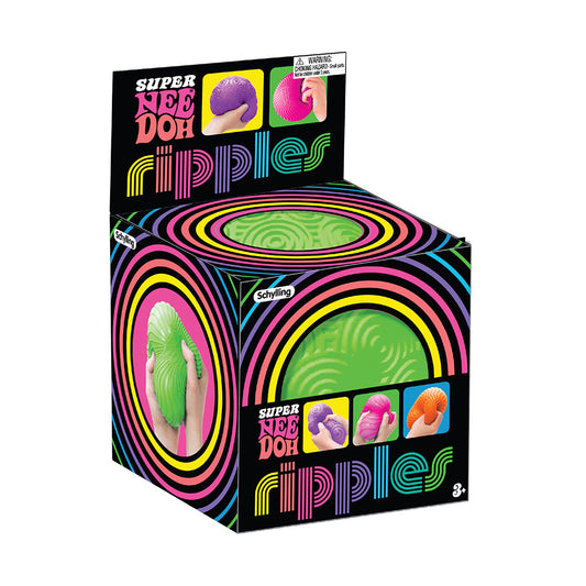 NeeDoh Super Ripples Groovy Squishy Fidget Toy