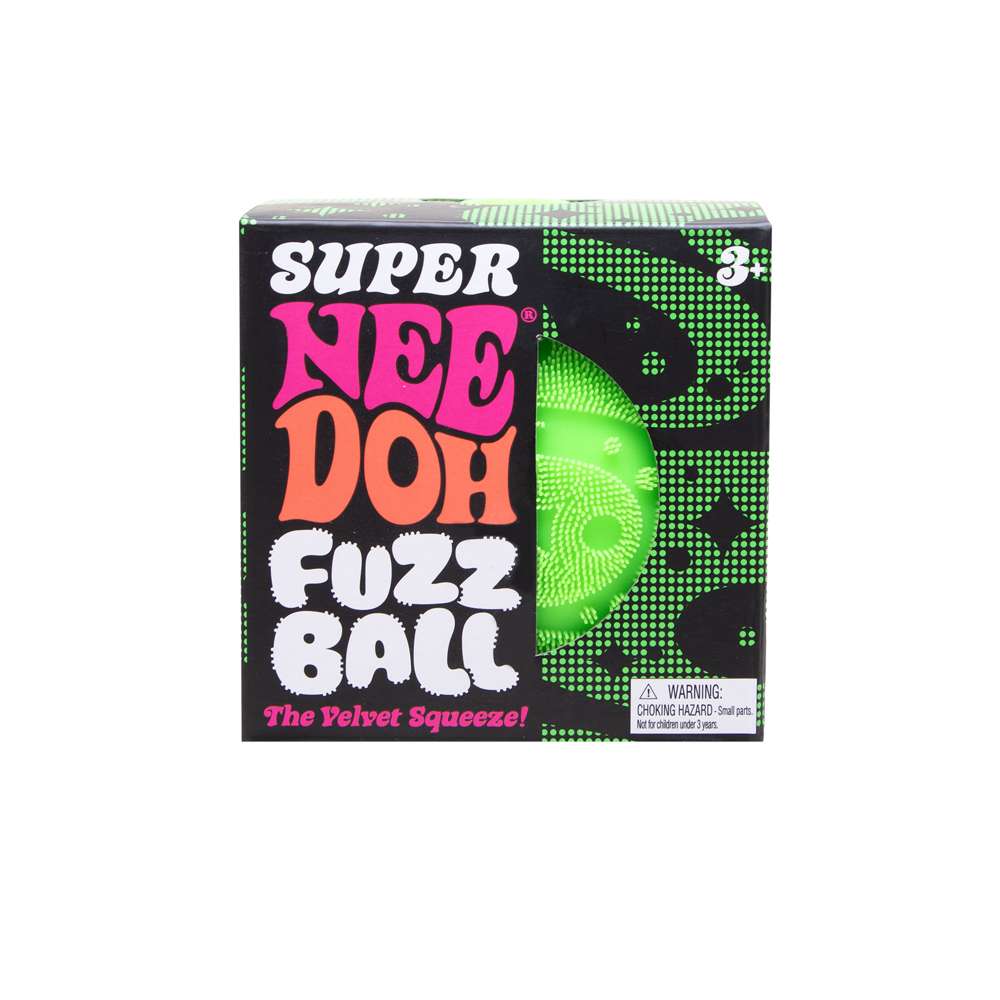 NeeDoh Super FuzzBall Velvet Squeeze Stress Ball