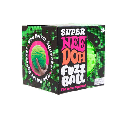 NeeDoh Super FuzzBall Velvet Squeeze Stress Ball