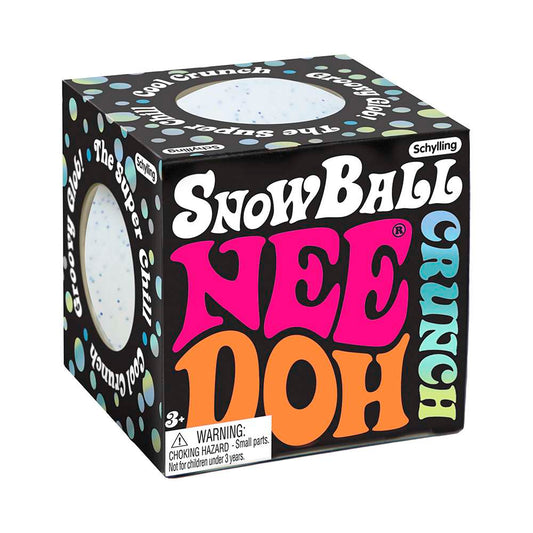 NeeDoh Snow Ball Crunch Squishy Fidget Toy
