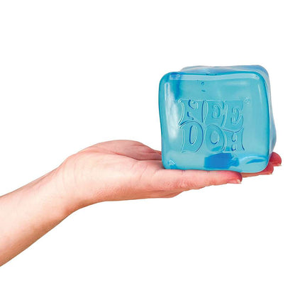 NeeDoh Niceberg Super Solid Squish Large Ice Cube Fidget Toy