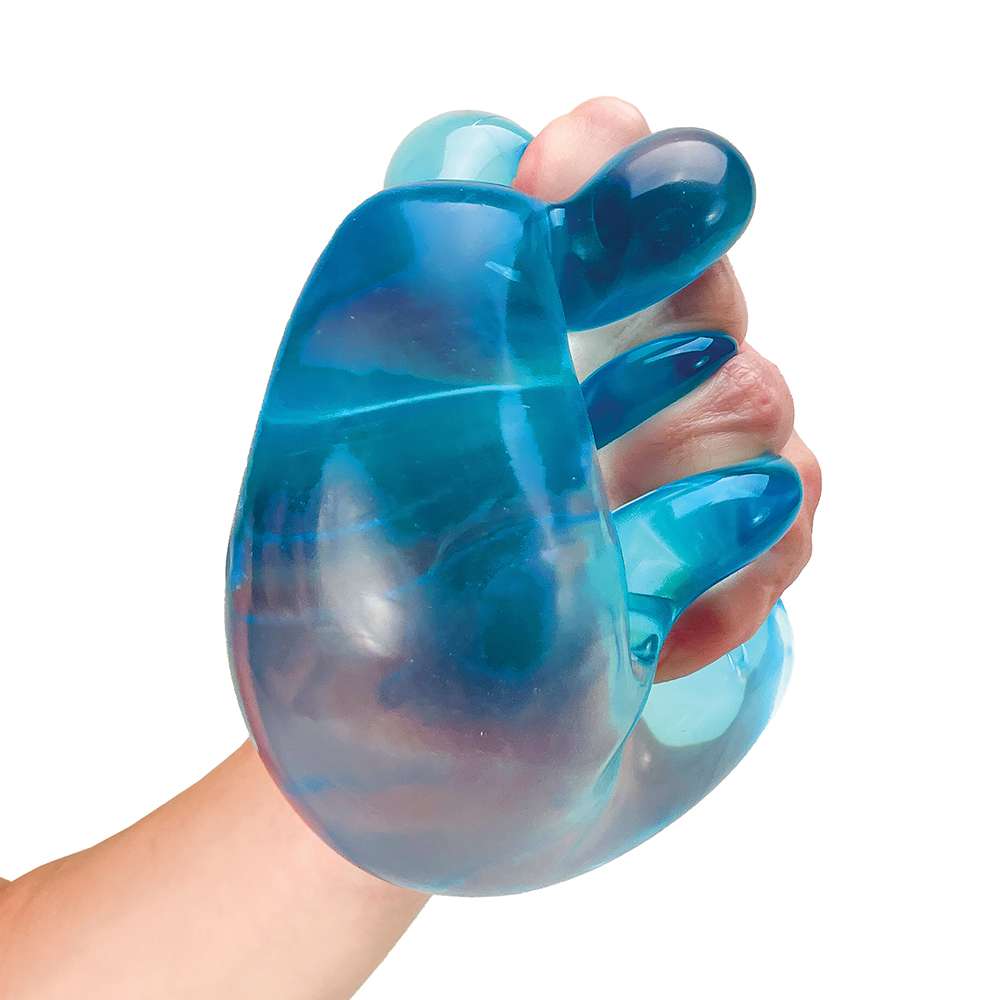 NeeDoh Niceberg Super Solid Squish Large Ice Cube Fidget Toy