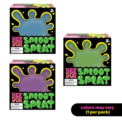 NeeDoh Sploot Splat Super Solid Squish Fidget Toy