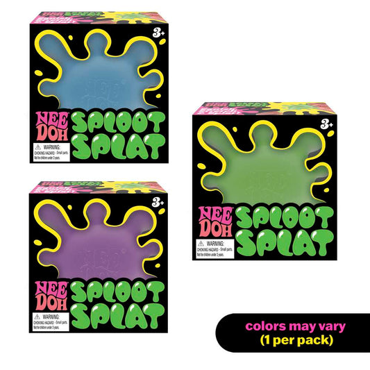 NeeDoh Sploot Splat Super Solid Squish Fidget Toy