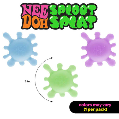 NeeDoh Sploot Splat Super Solid Squish Fidget Toy