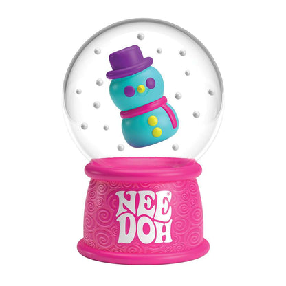 NeeDoh Squish N Flow Snow Globe Christmas Fidget Toy