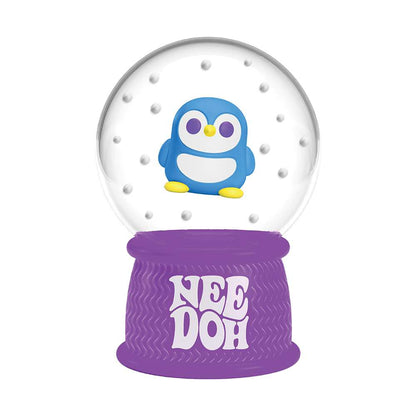 NeeDoh Squish N Flow Snow Globe Christmas Fidget Toy