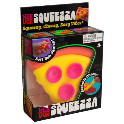 NeeDoh Squeezza Pizza Shaped Groovy Squishy Fidget Toy