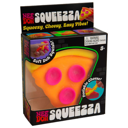 NeeDoh Squeezza Pizza Shaped Groovy Squishy Fidget Toy