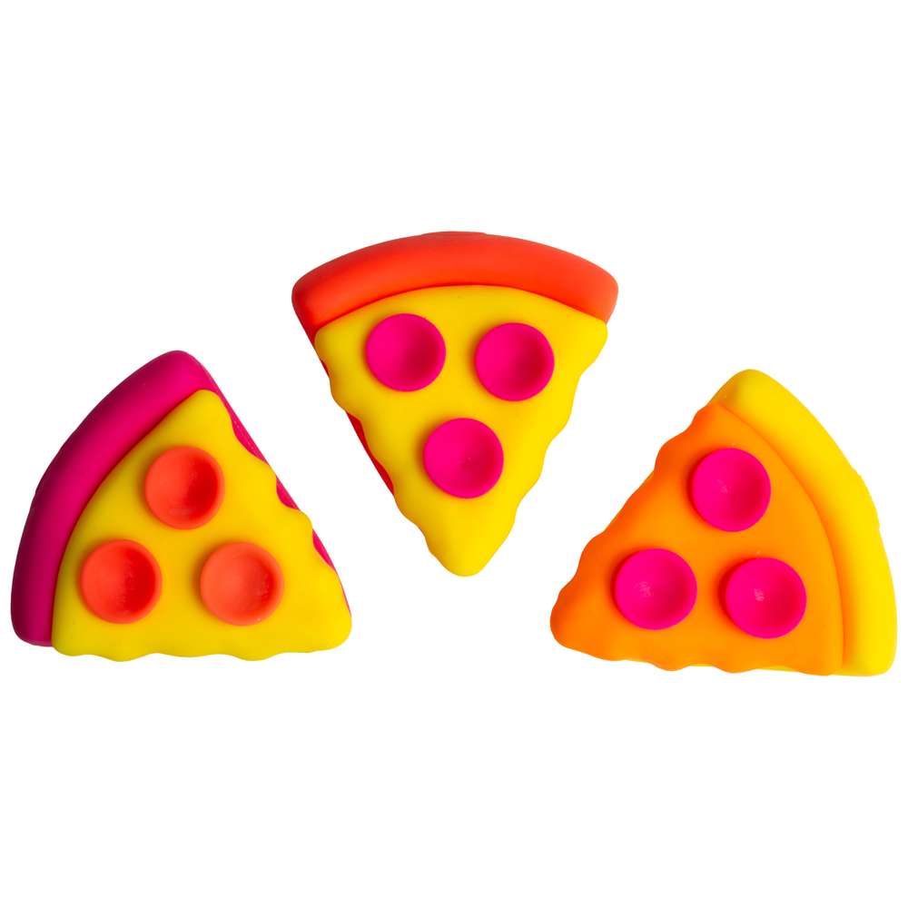 NeeDoh Squeezza Pizza Shaped Groovy Squishy Fidget Toy