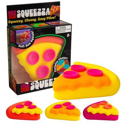 NeeDoh Squeezza Pizza Shaped Groovy Squishy Fidget Toy