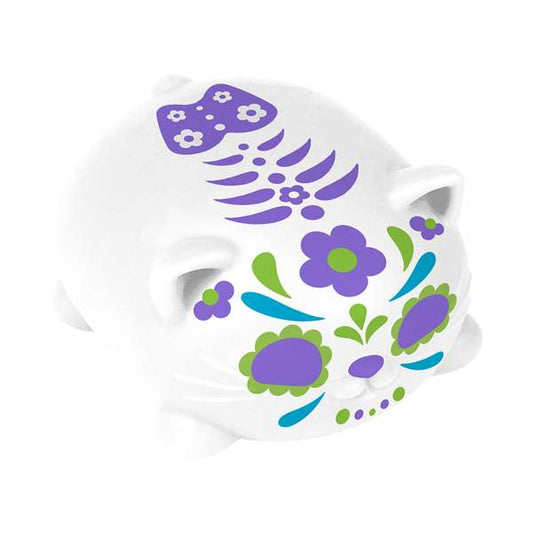 NeeDoh Sugar Skull Cats Glow-in-the-Dark Fidget Toy