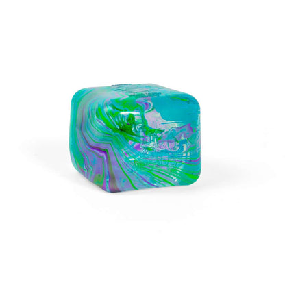 NeeDoh Nice Cube Swirl Super Solid Squish Stress Relieving Fidget Toy