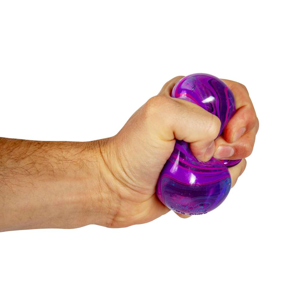 NeeDoh Nice Cube Swirl Super Solid Squish Stress Relieving Fidget Toy