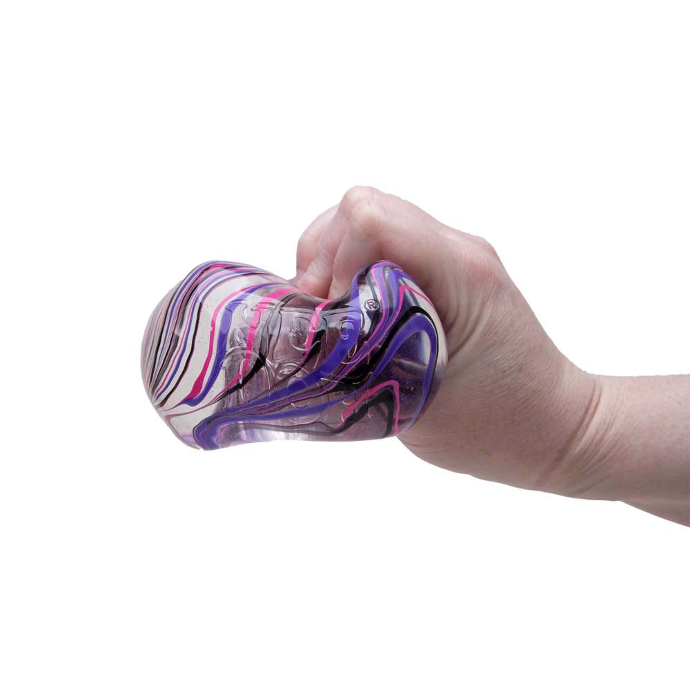 NeeDoh Niceberg Swirl Super Solid Squish Large Ice Cube Fidget Toy