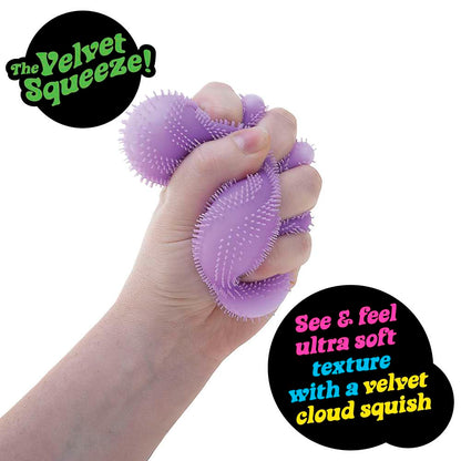 NeeDoh Fuzzball Wonder Waves Velvet Squeeze Squishy Fidget Toy
