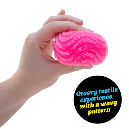 NeeDoh Fuzzball Wonder Waves Velvet Squeeze Squishy Fidget Toy