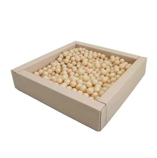 Soft Play Kingdom Square Ball Pit Beige