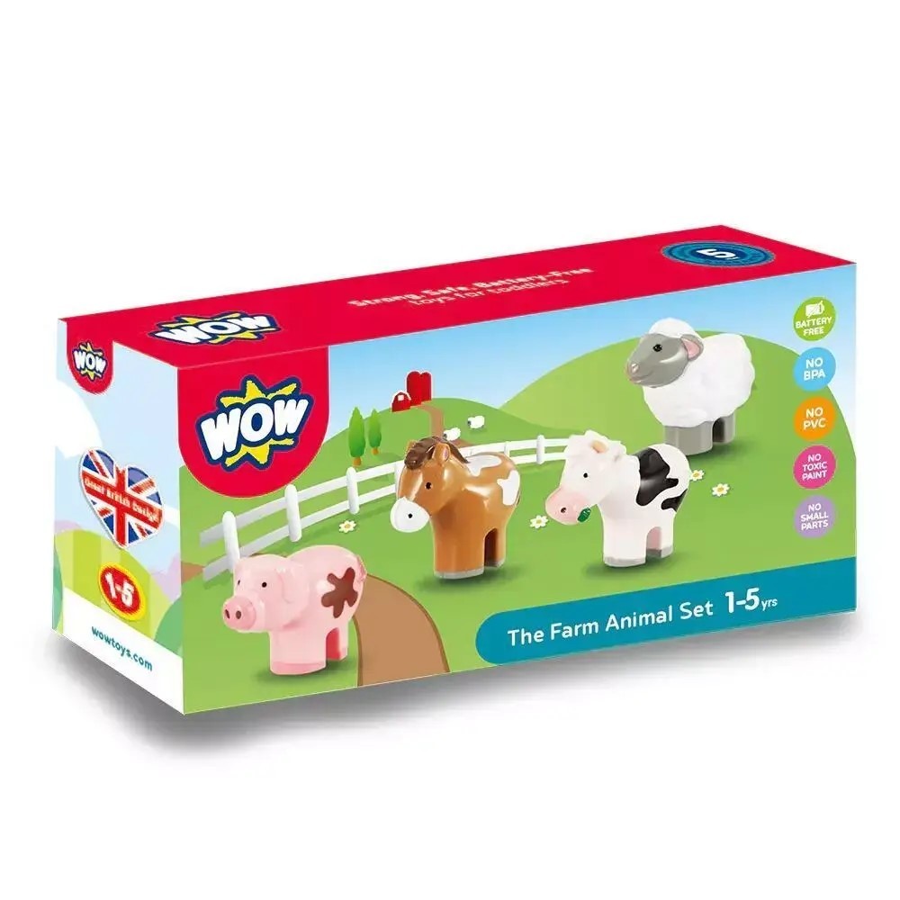 WOW Toys Farm Animal Boxed Set