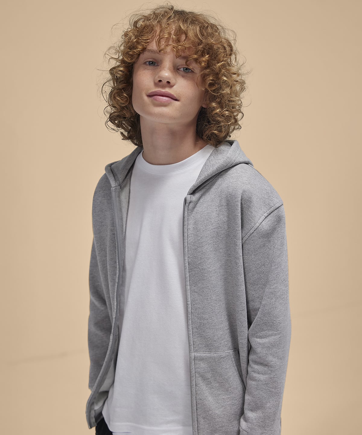 B&C Collection ID.334 Kids Zip Hoodie