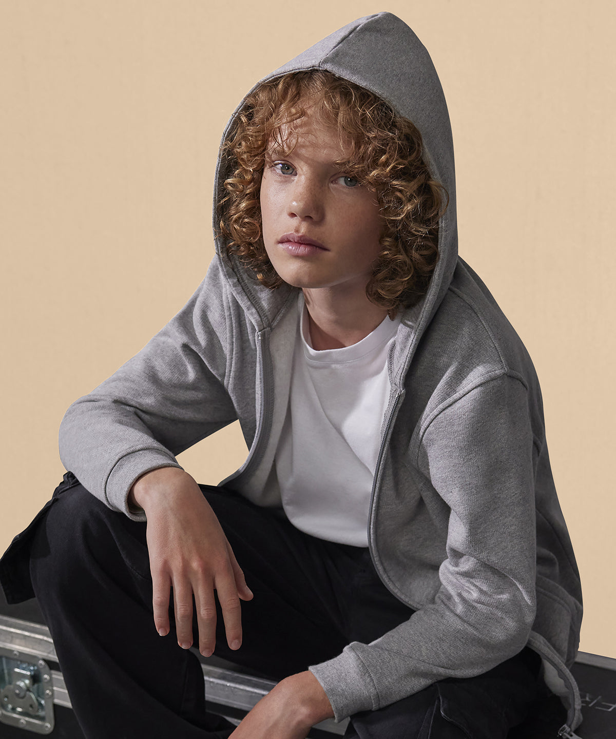 B&C Collection ID.334 Kids Zip Hoodie