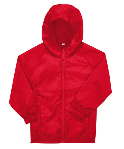 B&C #Reset Kids Recycled Polyester Packable Windbreaker