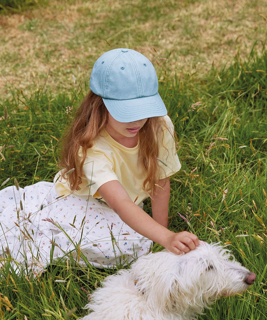 Beechfield Kids Low-Profile Vintage Unstructured Cotton Cap