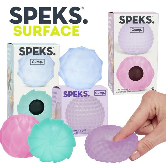 Speks Surface Gump Memory Stress Ball Groovy Squishy Fidget Toy
