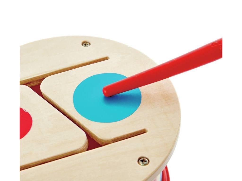 Hape Double Sided Wooden Drum