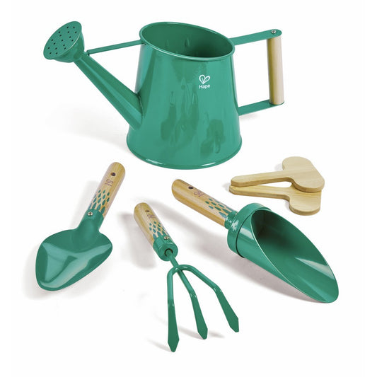 Hape Gardening Tool Set Watering Can and Tools