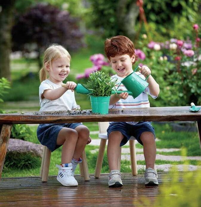 Hape Gardening Tool Set Watering Can and Tools