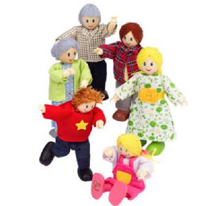 Hape Happy Family Caucasian Figures