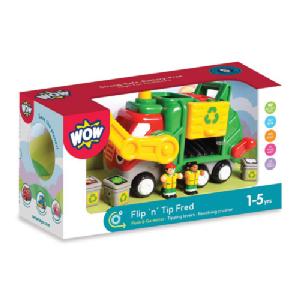 WOW Toys Flip n' Tip Fred Recycling Truck