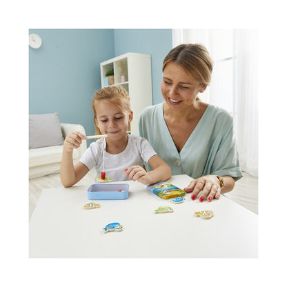 Hape Magnetic Fishing Game in a Tin