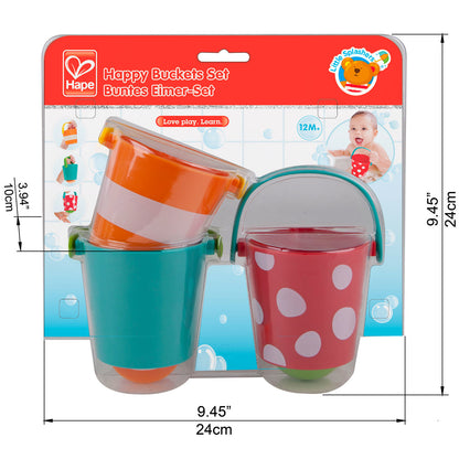 Hape Happy Bucket Set of Water Toys