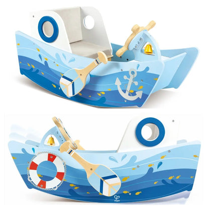 Hape Captains Wooden Rowing Boat