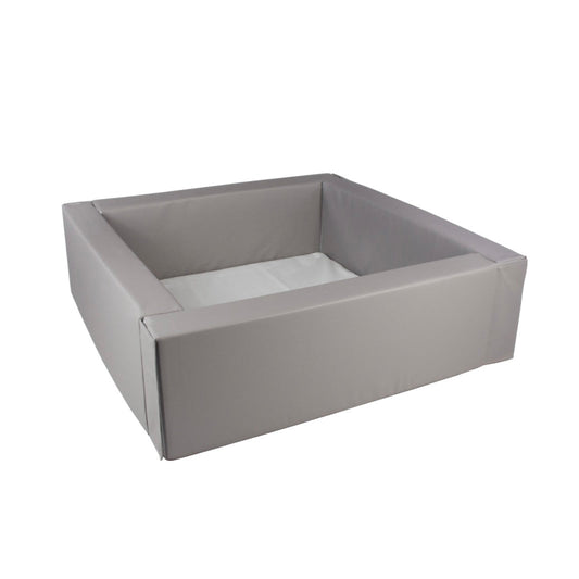 Soft Play Kingdom Square Ball Pit Grey