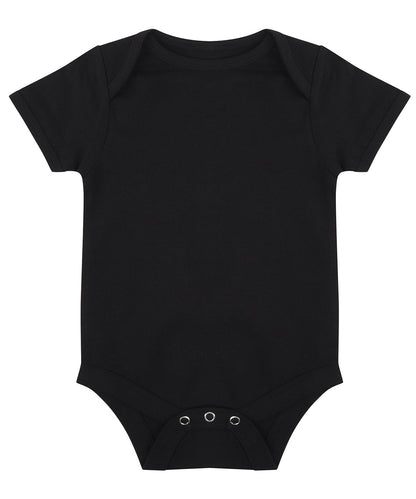 Larkwood LW500 Baby Essential Short-Sleeved Cotton Bodysuit