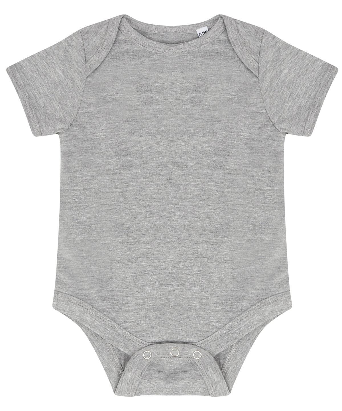 Larkwood LW500 Baby Essential Short-Sleeved Cotton Bodysuit