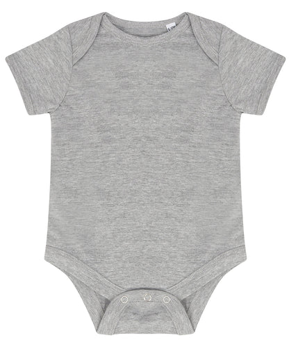 Larkwood LW500 Baby Essential Short-Sleeved Cotton Bodysuit