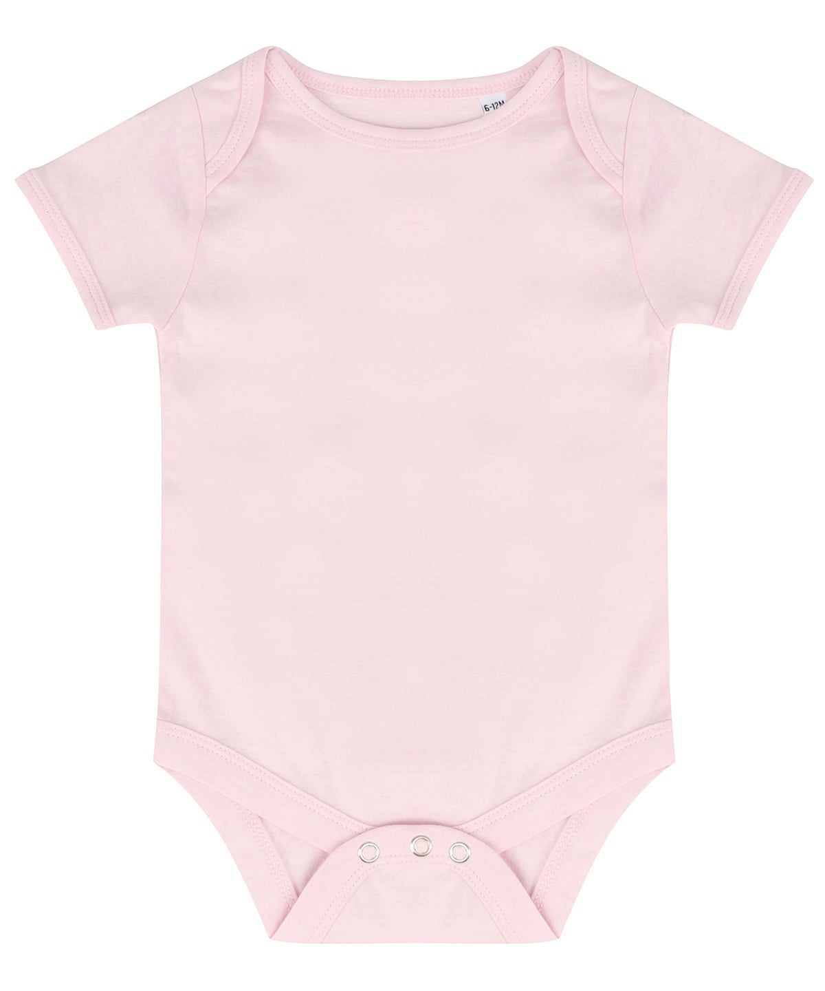 Larkwood LW500 Baby Essential Short-Sleeved Cotton Bodysuit