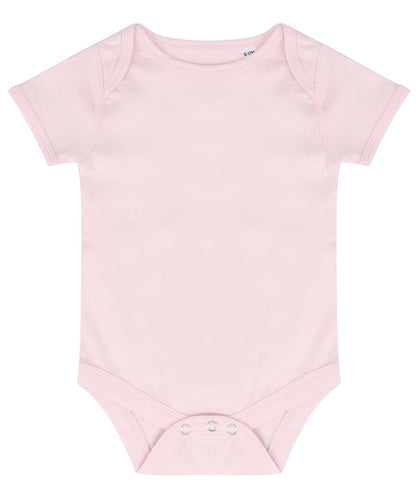 Larkwood LW500 Baby Essential Short-Sleeved Cotton Bodysuit