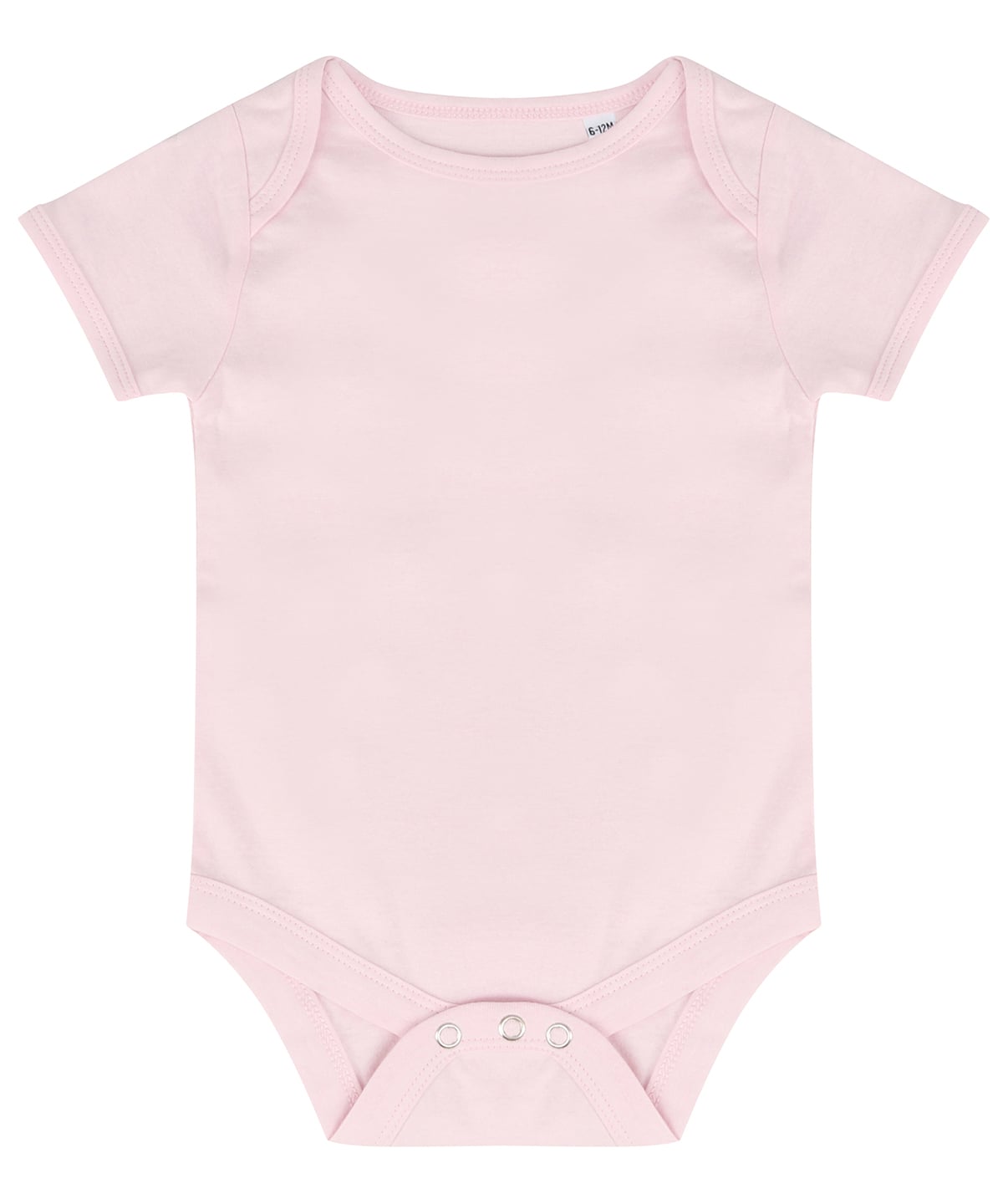 Larkwood LW500 Baby Essential Short-Sleeved Cotton Bodysuit