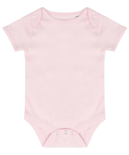 Larkwood LW500 Baby Essential Short-Sleeved Cotton Bodysuit