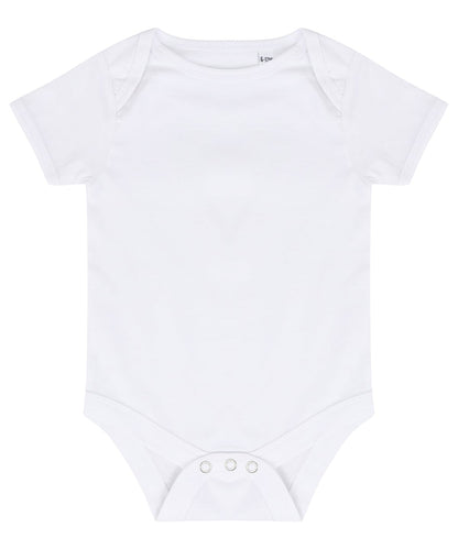 Larkwood LW500 Baby Essential Short-Sleeved Cotton Bodysuit