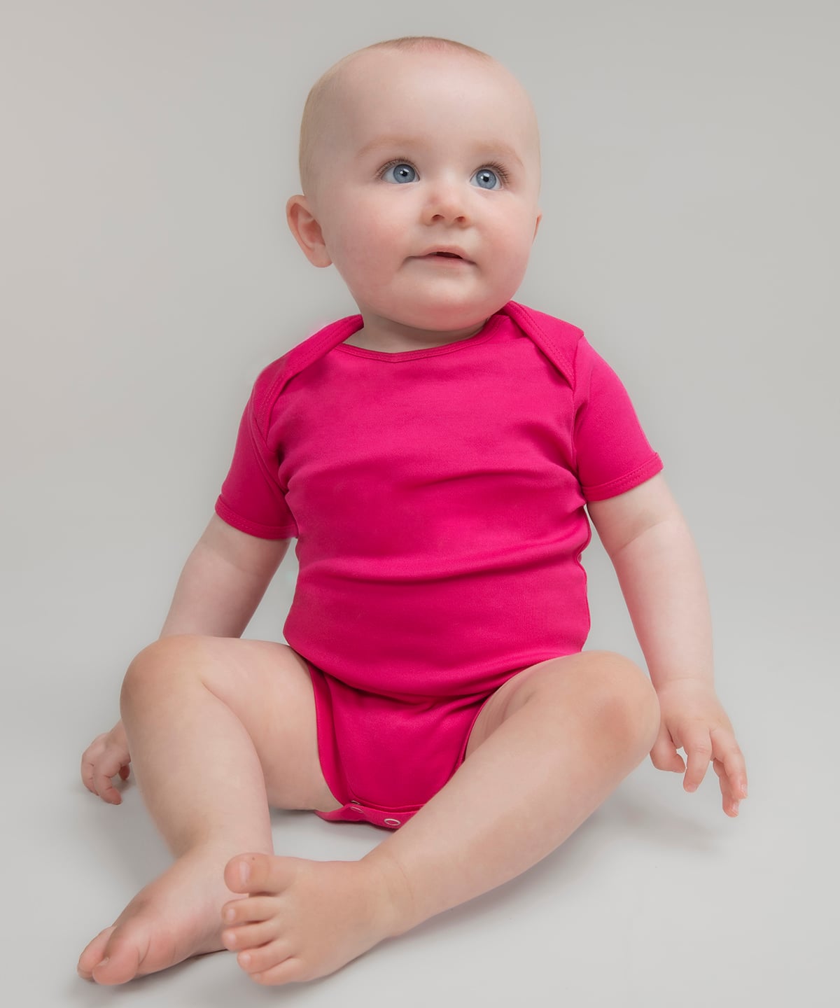 Larkwood LW55T Baby Cotton Short-Sleeved Bodysuit